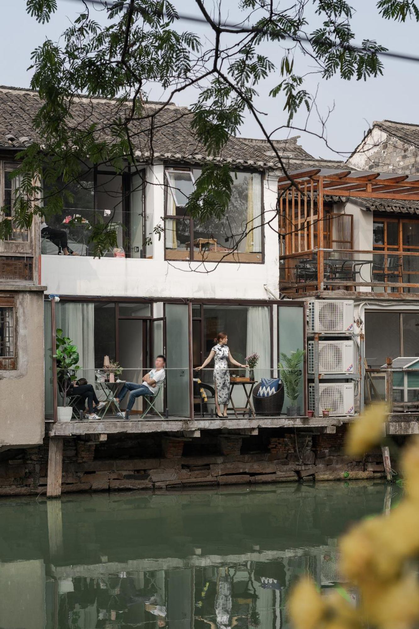 Tongli Slowlife River View Inn Suzhou  Dış mekan fotoğraf