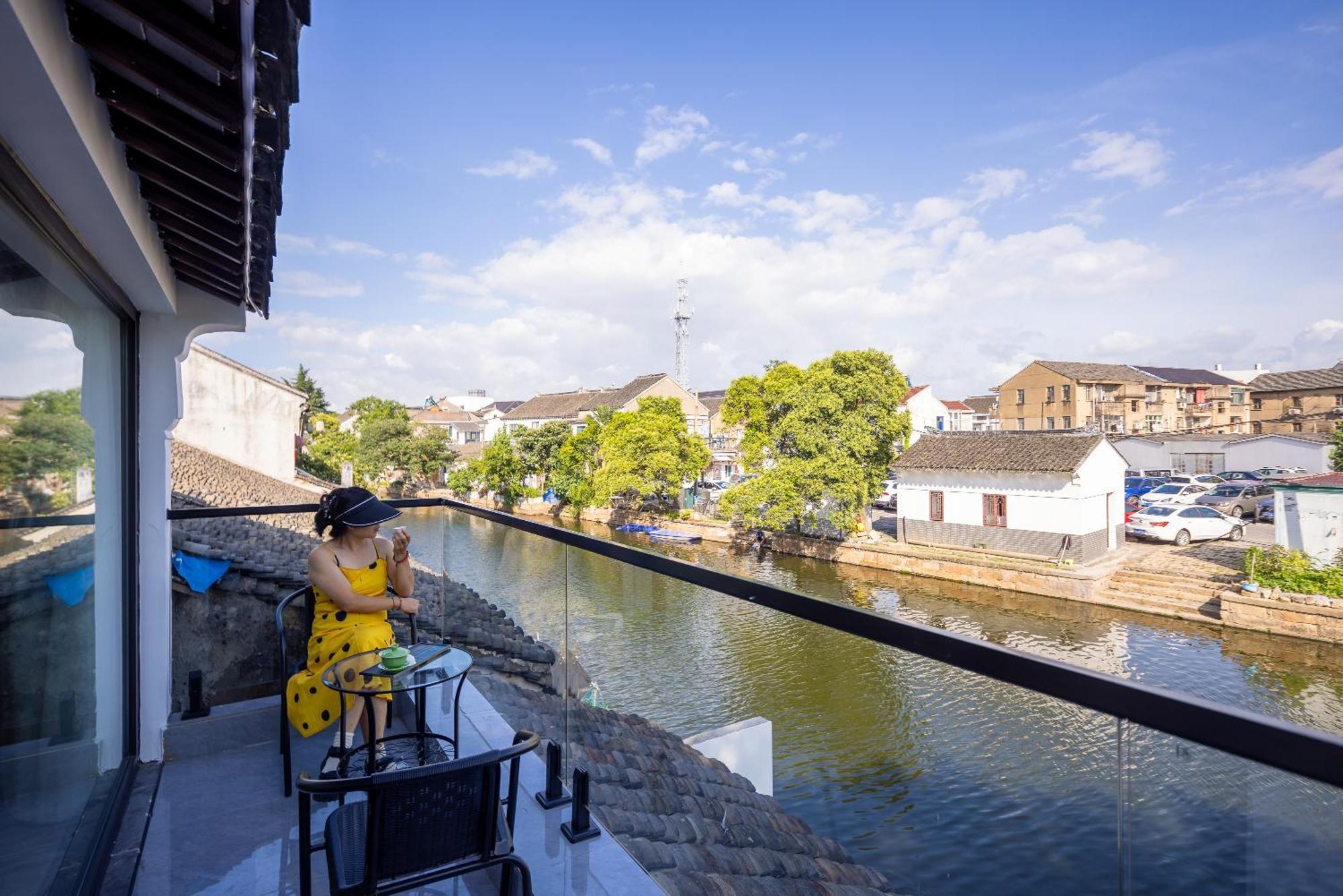 Tongli Slowlife River View Inn Suzhou  Dış mekan fotoğraf