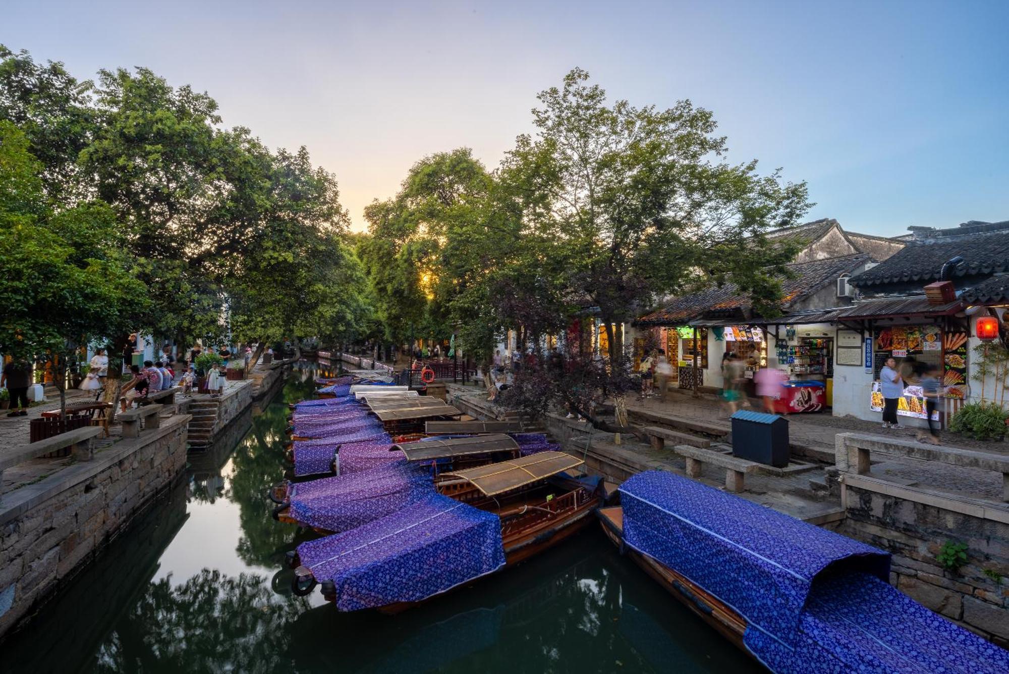 Tongli Slowlife River View Inn Suzhou  Dış mekan fotoğraf